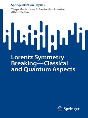 cover image of Lorentz Symmetry Breaking